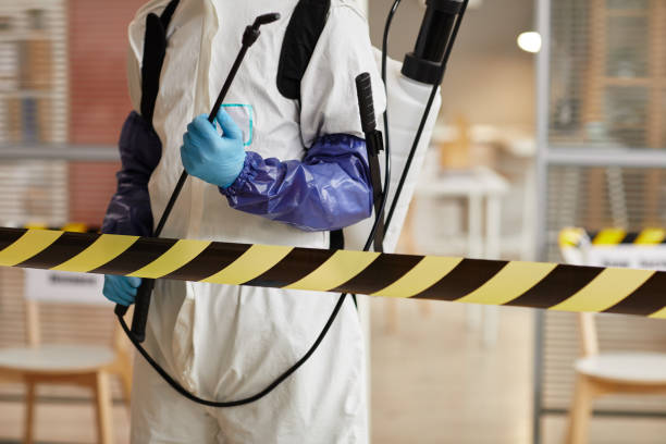 Professional Crime Scene Cleanup technician working in Ridge, NY